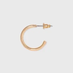 Textured Multi Hoop Earring Set 3pc - Wild Fable™ Gold: Jewelry, Nickel-Free Metal