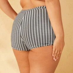 Women's Sparkle Gingham Texture High-Rise Shortie Swim Bottom - Wild Fable™ -Selfie Leslie GUEST 6e02cb5a f868 42e2 9ad2 7fe204a4561d