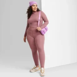 Women's High-Waisted Slim Fit Skinny Synthetic Leggings - Wild Fable™ -Selfie Leslie GUEST 6e101415 5493 47c1 861e 09c2351713b2