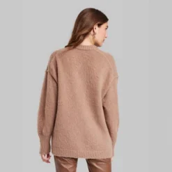 Women's V-Neck Fuzzy Oversized Pullover Sweater - Wild Fable™ -Selfie Leslie GUEST 71060e7c d5f0 464e ad23 8b5ebe751b6d