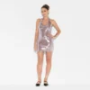 Women's Halter Sequin Mini Bodycon Dress - Wild Fable™