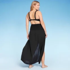 Women's Smocked High Slit Convertible Cover Up Dress - Wild Fable™ -Selfie Leslie GUEST 71e69acc f76c 453e 963d ab9008bfef16