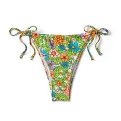 Women's Side-Tie Adjustable Coverage Ultra High Leg Bikini Bottom - Wild Fable™ Floral Print -Selfie Leslie GUEST 7322496c c4dd 4e09 bb5e 2bfd89c0a20e