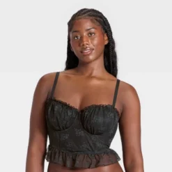 Women's Ruffle Lace Corset - Wild Fable™ 9 Women's Ruffle Lace Corset - Wild Fable™ -Selfie Leslie GUEST 76b97666 2b33 4c99 bad1 32bbff29c46c