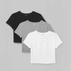 Women's Short Sleeve 3pk Bundle T-Shirt - Wild Fable™ 8 Women's Short Sleeve 3pk Bundle T-Shirt - Wild Fable™ -Selfie Leslie GUEST 7746c7c6 9bb4 4d56 9749 f3839ede0702