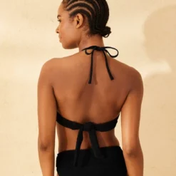 Women's Pucker Textured Multiway Triangle Bikini Top - Wild Fable™