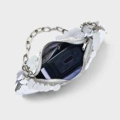 Slouchy Sequin Hobo Shoulder Handbag - Wild Fable™ Silver -Selfie Leslie GUEST 790996f0 c459 4547 9b57 e5c8c799106f