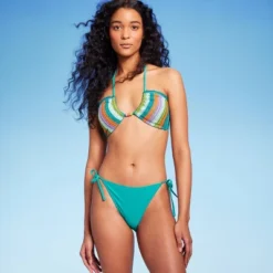 Women's Side-Tie Cheeky Bikini Bottom - Wild Fable™ Green -Selfie Leslie GUEST 7917af2b 8331 4612 8c71 45c96fb584dc