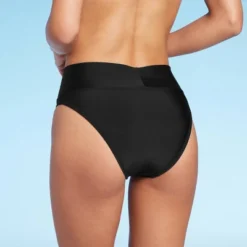 Women's Crossover High Leg Cheeky Mid-Rise Bikini Bottom - Wild Fable™ -Selfie Leslie GUEST 7a342551 5c82 4805 a8f1 57dbf8774edd