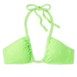 Women's Terry Textured U-Neck Multi-Way Bralette Bikini Top - Wild Fable™ Tropical Green -Selfie Leslie GUEST 7de28da5 4f0c 42f0 92f2 3fc92fe75cd4