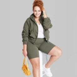 Women's Cropped Zip-Up Hoodie - Wild Fable™ -Selfie Leslie GUEST 7f009af7 5ff2 4eb5 ac50 6be216eeefbf