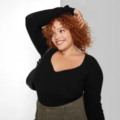 Women's Long Sleeve Sweetheart Neck Seamless Shirt - Wild Fable™ 10 Women's Long Sleeve Sweetheart Neck Seamless Shirt - Wild Fable™ -Selfie Leslie GUEST 82a6024a acd4 442a 929f d3167c0a4fbb