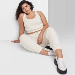 Women's Slim Fit Sweatshirt Bra Tank Top - Wild Fable™ -Selfie Leslie GUEST 82c9c6ce f749 4395 8119 430f70f213c9