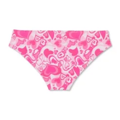 Women's Cheeky Bikini Bottom - Wild Fable™ Pink Heart Print -Selfie Leslie GUEST 85f80f41 206c 4fde 945c 2847853efaf2