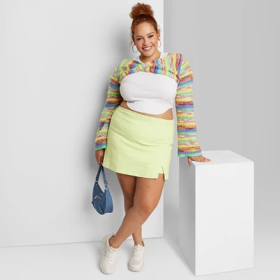 Women's High-Rise Bodycon Mini Skort - Wild Fable™ 6 Women's High-Rise Bodycon Mini Skort - Wild Fable™ - Image 5