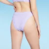Women's Wavy Terry Textured Mid-Waist Ultra High Leg Cheeky Bikini Bottom - Wild Fable™ Lilac Purple 2 Women's Wavy Terry Textured Mid-Waist Ultra High Leg Cheeky Bikini Bottom - Wild Fable™ Lilac Purple -Selfie Leslie GUEST 8db04ba4 acde 4789 835e c983545bd2dc