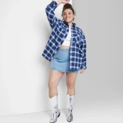 Women's Oversized Button-Down Flannel Shirt - Wild Fable™ Plaid 13 Women's Oversized Button-Down Flannel Shirt - Wild Fable™ Plaid -Selfie Leslie GUEST 8de4143c d0f0 4128 ace8 f4e719ba0046