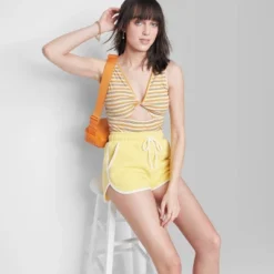 Women's Twist-Front Cut Out Tank Bodysuit - Wild Fable™ -Selfie Leslie GUEST 8fb10121 ae78 40a2 87f2 f0236eae6121