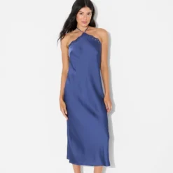 Women's Lace Trim Maxi A-Line Dress - Wild Fable™ Blue -Selfie Leslie GUEST 927580fc d9f1 4996 821a 10a8cb535c47