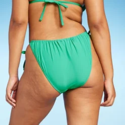 Women's Side-Tie Scoop Front High Leg Adjustable Bikini Bottom - Wild Fable™ -Selfie Leslie GUEST 92fc4ef4 be81 4c1b b3a5 3285649be735