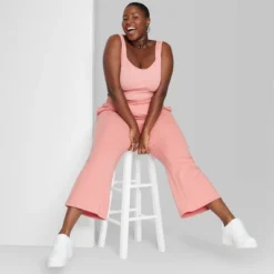 Women's High-Rise Wide Leg French Terry Sweatpants - Wild Fable™ -Selfie Leslie GUEST 973e33c1 0740 4f74 b06b 21ffa3d7e0cc