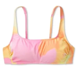 Women's Bralette Bikini Top - Wild Fable™ Pink/Orange/Yellow Tie-Dye -Selfie Leslie GUEST 983f654a df53 4609 b87e 44c00ebd87a9