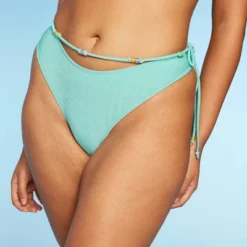 Women's Beaded Side-Tie Extra Cheeky Extra High Leg Bikini Bottom - Wild Fable™ -Selfie Leslie GUEST 98fd8e57 3075 48cd b002 3246721bd43f