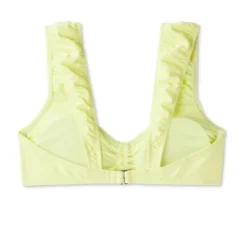 Women's Tie-Front Cap Sleeve Bralette Bikini Top - Wild Fable™ Light Yellow -Selfie Leslie GUEST 9ac368ad b78e 4570 a679 f415ae7083f5