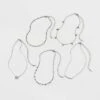 Butterfly Choker Necklace Set 5pc - Wild Fable™ Silver: Brass Lobster Claw Clasp, 12" Length -Selfie Leslie GUEST 9c4bd39c 1acb 4c14 99a5 89f14318fc79