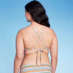 Women's Underwire Bikini Top - Wild Fable™ Multi Lurex Striped -Selfie Leslie GUEST 9e707639 cd6a 4a88 9450 09570414e864