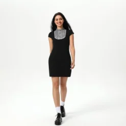 Women's Cap Sleeve Knit Mini Dress - Wild Fable™ Black 8 Women's Cap Sleeve Knit Mini Dress - Wild Fable™ Black -Selfie Leslie GUEST a059fb5a f1ac 42f5 9e89 0785f1c27832