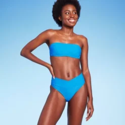 Women's Crossover High Leg Cheeky Mid-Rise Bikini Bottom - Wild Fable™ -Selfie Leslie GUEST a0aa0c57 dce1 4766 87ad a04c2e7a3de4