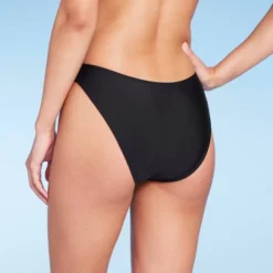 Women's Low-Rise High Leg Cheeky Bikini Bottom - Wild Fable™