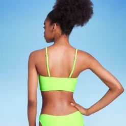 Women's Lace-Up Longline Bikini Top - Wild Fable™ Neon Green 12 Women's Lace-Up Longline Bikini Top - Wild Fable™ Neon Green -Selfie Leslie GUEST a2b94c27 0598 490a 82e1 251744570464