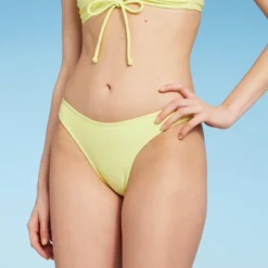 Women's High Leg Cheeky Bikini Bottom - Wild Fable™ Light Yellow 16 Women's High Leg Cheeky Bikini Bottom - Wild Fable™ Light Yellow -Selfie Leslie GUEST a2c99d9a 4aa1 45df abd7 63ac01000aa1