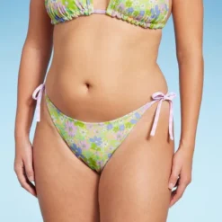 Women's Reversible Side-Tie Extra High Leg Extra Cheeky Bikini Bottom - Wild Fable™ -Selfie Leslie GUEST a3b81ac8 1e8e 4c6d acdd adf080705c47