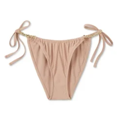 Women's Chain Detail Side-Tie Adjustable Coverage Bikini Bottom - Wild Fable™ Brown -Selfie Leslie GUEST a5dd8f39 1e76 4ea7 a2f4 a4484609a2b9