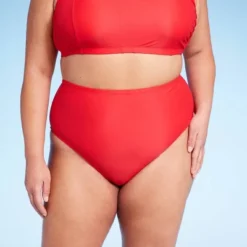 Women's High Waist Cheeky Bikini Bottom - Wild Fable™ Red -Selfie Leslie GUEST a646cca0 53d0 474f a191 22507164e4d1