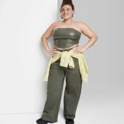 Women's Faux Leather Tube Top - Wild Fable™ -Selfie Leslie GUEST a672dcfe 1a9d 45d8 82ed 2f69700728a7