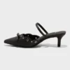 Women's Lysandra Eyelet Kitten Heels - Wild Fable™