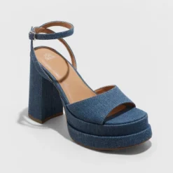 Women's Alessia Platform Heels - Wild Fable™ Blue -Selfie Leslie GUEST acd28f7a 843c 4735 a24c ec8d65d4165d