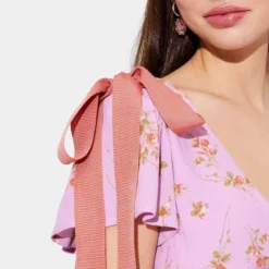 Women's Flutter Short Sleeve Mini A-Line Dress - Wild Fable™ -Selfie Leslie GUEST af45ed2f a102 4cee ab82 e54424285186