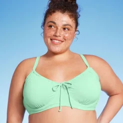 Women's Shirred Underwire Lurex Bikini Top - Wild Fable™ -Selfie Leslie GUEST af533c28 c029 46cf b81d 3b122c7cc25a