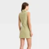 Women's Mini Wrap Dress - Wild Fable™ Olive Green