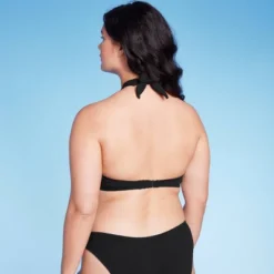 Women's Cross Front Pucker Textured Halter Bikini Top - Wild Fable™ -Selfie Leslie GUEST b12ba459 4190 419d af42 474a187110f7