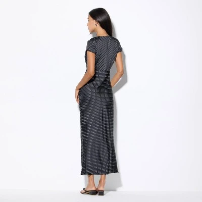 Women's Cap Sleeve Tie-Front Maxi Dress - Wild Fable™ 3 Women's Cap Sleeve Tie-Front Maxi Dress - Wild Fable™