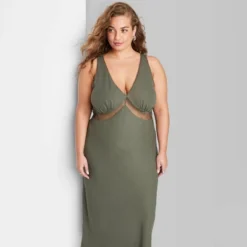 Women's Lace Detail Slip Midi Dress - Wild Fable™ -Selfie Leslie GUEST b3651f3d 96ef 4ab7 b9a2 3bdcef7beb46