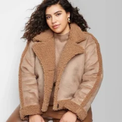 Women's Faux Shearling Jacket - Wild Fable™ 10 Women's Faux Shearling Jacket - Wild Fable™ -Selfie Leslie GUEST b4a14fe5 b674 4b20 9e0a f8cd8a91271c
