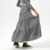 Women's Elastic Waistband Maxi Skirt - Wild Fable™ Black Gingham -Selfie Leslie GUEST be8bd4b0 0c50 4a14 8015 9b1d4a78e21d