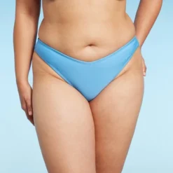 Women's V-Front High Leg Cheeky Bikini Bottom - Wild Fable™ Bright Blue -Selfie Leslie GUEST c4ebeed0 7e2c 4cf1 9ef4 c54ad880fa96